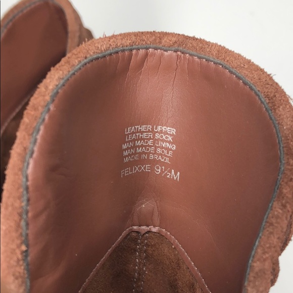 Antonio Melani Felixx Fringed Boot EUC sz 9.5 - Picture 6 of 8